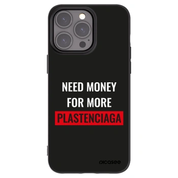 Picasee crna silikonska maskica za Apple iPhone 15 Pro Max - More PLASTENCIAGA