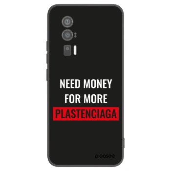 Picasee crna silikonska maskica za Xiaomi Poco F5 Pro 5G - More PLASTENCIAGA