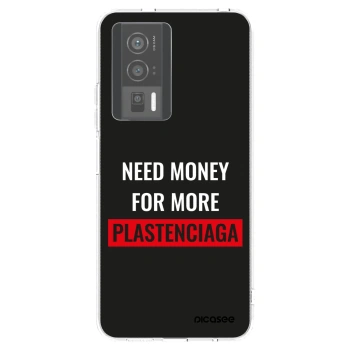 Picasee silikonska prozirna maskica za Xiaomi Poco F5 Pro 5G - More PLASTENCIAGA