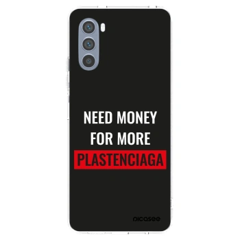 Picasee silikonska prozirna maskica za Motorola Moto G62 - More PLASTENCIAGA