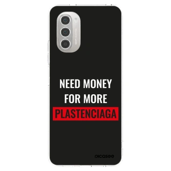 Picasee silikonska prozirna maskica za Motorola Moto G51 - More PLASTENCIAGA