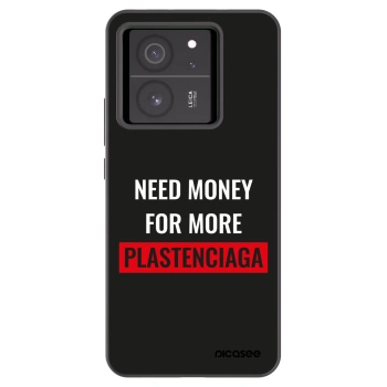 Picasee crna silikonska maskica za Xiaomi 13T - More PLASTENCIAGA