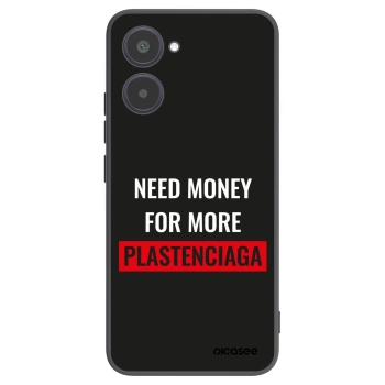 Picasee crna silikonska maskica za Realme 10 4G - More PLASTENCIAGA