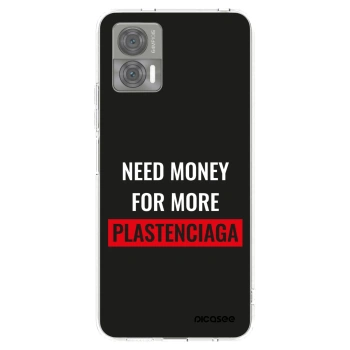 Picasee silikonska prozirna maskica za Motorola Edge 30 Neo - More PLASTENCIAGA