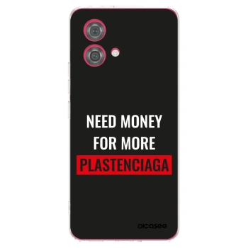 Picasee silikonska prozirna maskica za Motorola Moto G84 5G - More PLASTENCIAGA