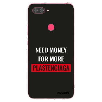 Picasee silikonska prozirna maskica za Xiaomi Mi 8 Lite - More PLASTENCIAGA