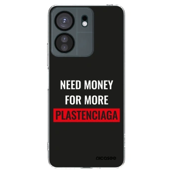 Picasee silikonska prozirna maskica za Xiaomi Redmi 13C 4G - More PLASTENCIAGA