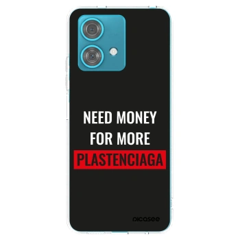 Picasee silikonska prozirna maskica za Motorola Edge 40 Neo - More PLASTENCIAGA