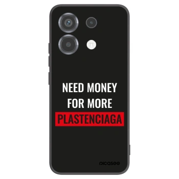 Picasee crna silikonska maskica za Xiaomi Poco X6 - More PLASTENCIAGA