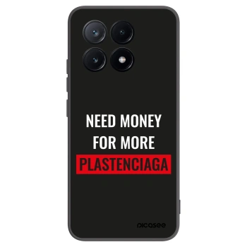 Picasee crna silikonska maskica za Xiaomi Poco X6 Pro - More PLASTENCIAGA