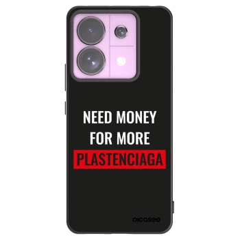 Picasee crna silikonska maskica za Xiaomi Redmi Note 13 Pro 5G - More PLASTENCIAGA