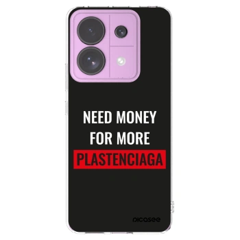 Picasee silikonska prozirna maskica za Xiaomi Redmi Note 13 Pro 5G - More PLASTENCIAGA