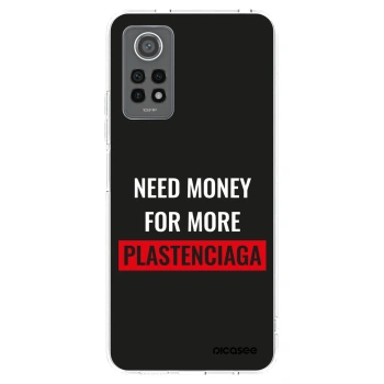 Picasee silikonska prozirna maskica za Xiaomi Redmi Note 12 Pro 4G - More PLASTENCIAGA