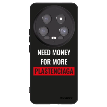Picasee crna silikonska maskica za Xiaomi 14 Ultra - More PLASTENCIAGA