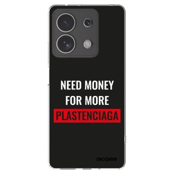 Picasee silikonska prozirna maskica za Xiaomi Redmi Note 13 4G - More PLASTENCIAGA