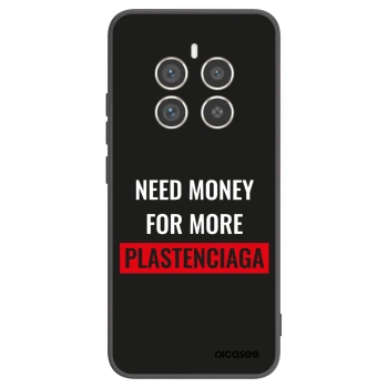 Picasee crna silikonska maskica za Realme 12 Pro 5G - More PLASTENCIAGA