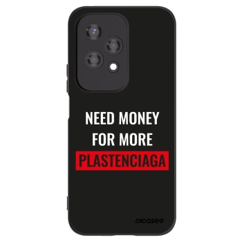 Picasee crna silikonska maskica za Honor 200 Lite - More PLASTENCIAGA