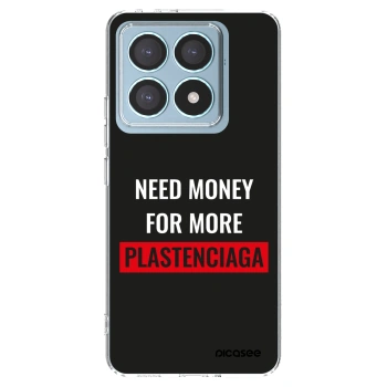 Picasee silikonska prozirna maskica za Xiaomi 14T Pro - More PLASTENCIAGA