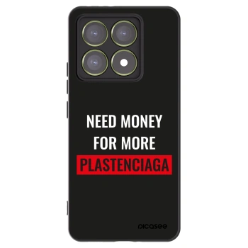 Picasee crna silikonska maskica za Xiaomi 14T - More PLASTENCIAGA