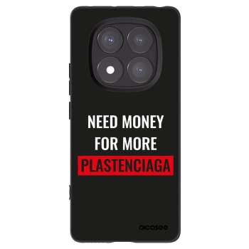 Picasee crna silikonska maskica za Xiaomi Redmi Note 14 Pro 5G - More PLASTENCIAGA