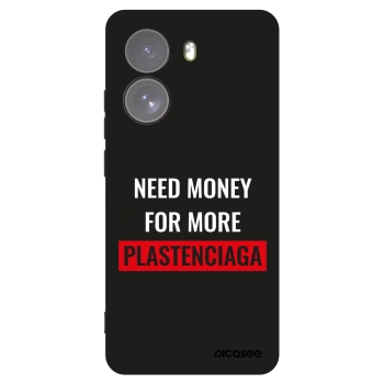 Picasee crna silikonska maskica za Xiaomi Poco X7 - More PLASTENCIAGA