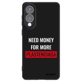 Picasee crna silikonska maskica za Samsung Galaxy S25 Edge 5G - More PLASTENCIAGA