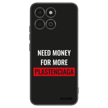 Picasee crna silikonska maskica za Honor 200 Smart 5G - More PLASTENCIAGA