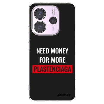 Picasee silikonska prozirna maskica za Xiaomi Redmi Note 14 4G - More PLASTENCIAGA