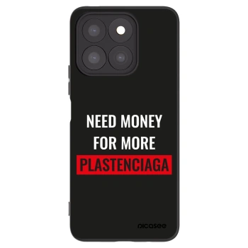 Picasee crna silikonska maskica za Honor X8c - More PLASTENCIAGA