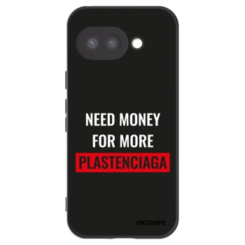 Picasee crna silikonska maskica za Google Pixel 9a - More PLASTENCIAGA
