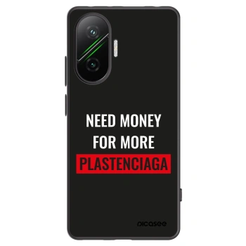 Picasee crna silikonska maskica za Xiaomi Poco F7 Pro 5G - More PLASTENCIAGA