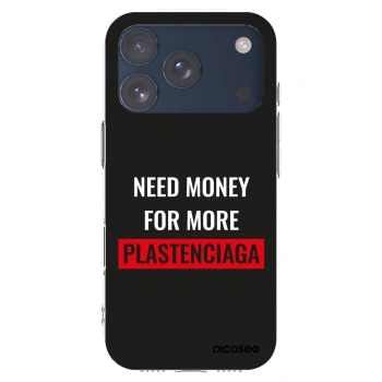 Picasee silikonska prozirna maskica za Apple iPhone 17 Pro - More PLASTENCIAGA