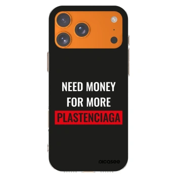Picasee silikonska prozirna maskica za Apple iPhone 17 Pro Max - More PLASTENCIAGA