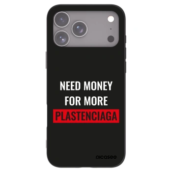 Picasee crna silikonska maskica za Apple iPhone 17 Pro Max - More PLASTENCIAGA