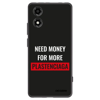 Picasee crna silikonska maskica za Motorola Moto E14 - More PLASTENCIAGA