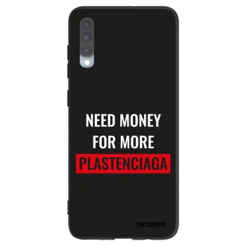 Picasee crna silikonska maskica za Samsung Galaxy A70 A705F - More PLASTENCIAGA