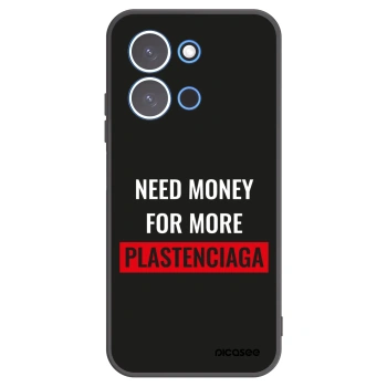Picasee crna silikonska maskica za Xiaomi Redmi 15C 4G - More PLASTENCIAGA