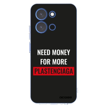 Picasee silikonska prozirna maskica za Xiaomi Redmi 15C 4G - More PLASTENCIAGA
