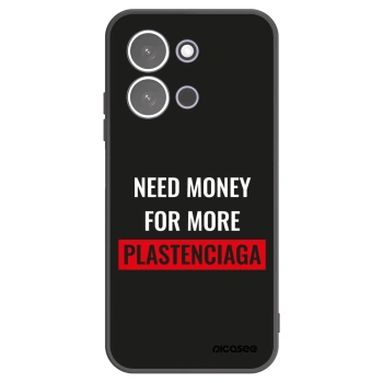 Picasee crna silikonska maskica za Xiaomi Redmi 15C 5G - More PLASTENCIAGA