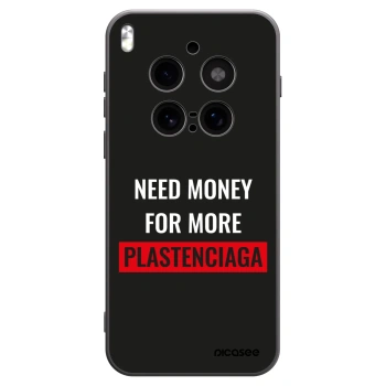 Picasee crna silikonska maskica za Vivo X300 Pro - More PLASTENCIAGA