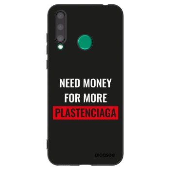 Picasee crna silikonska maskica za Honor 20 Lite - More PLASTENCIAGA
