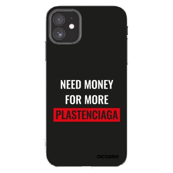 Picasee silikonska prozirna maskica za Apple iPhone 11 - More PLASTENCIAGA