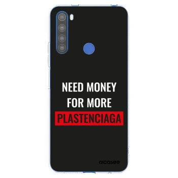 Picasee silikonska prozirna maskica za Xiaomi Redmi Note 8T - More PLASTENCIAGA