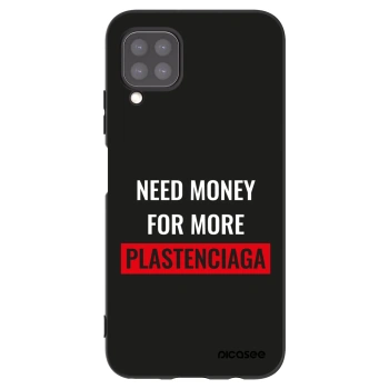 Picasee crna silikonska maskica za Huawei P40 Lite - More PLASTENCIAGA