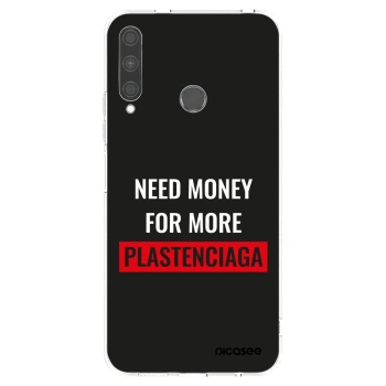 Picasee silikonska prozirna maskica za Huawei P40 Lite E - More PLASTENCIAGA