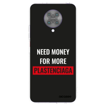 Picasee silikonska prozirna maskica za Xiaomi Poco F2 Pro - More PLASTENCIAGA