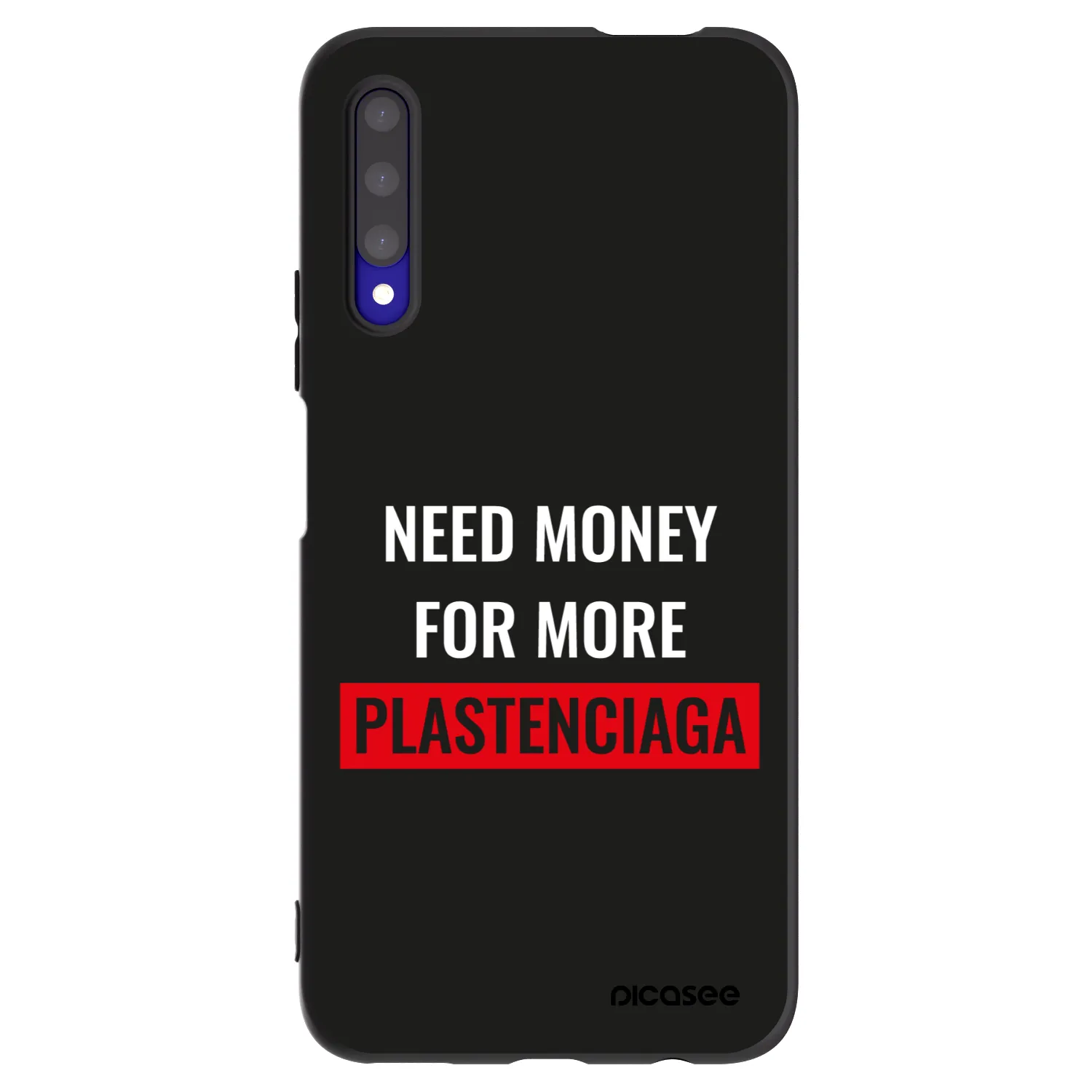 Picasee crna silikonska maskica za Honor 9X Pro - More PLASTENCIAGA