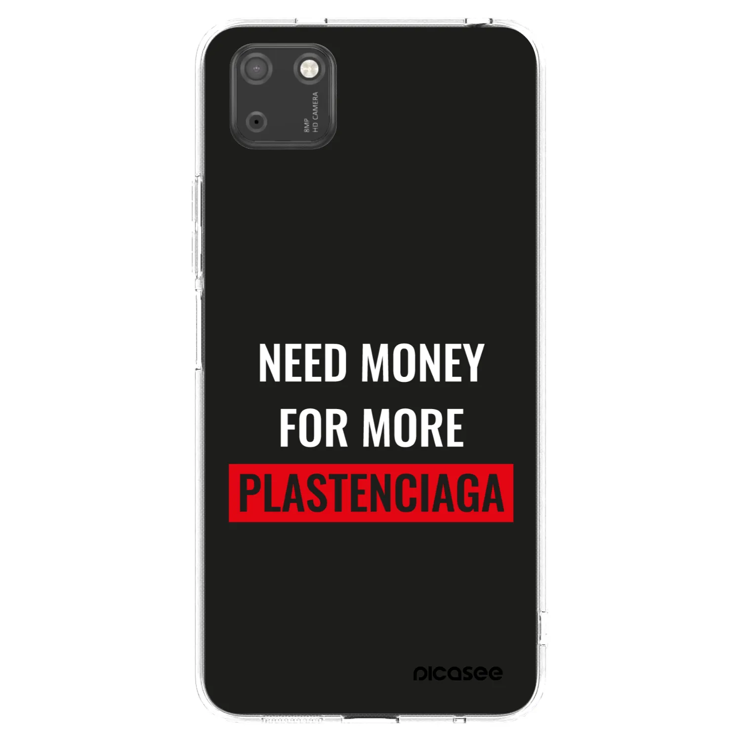 Picasee silikonska prozirna maskica za Huawei Y5P - More PLASTENCIAGA