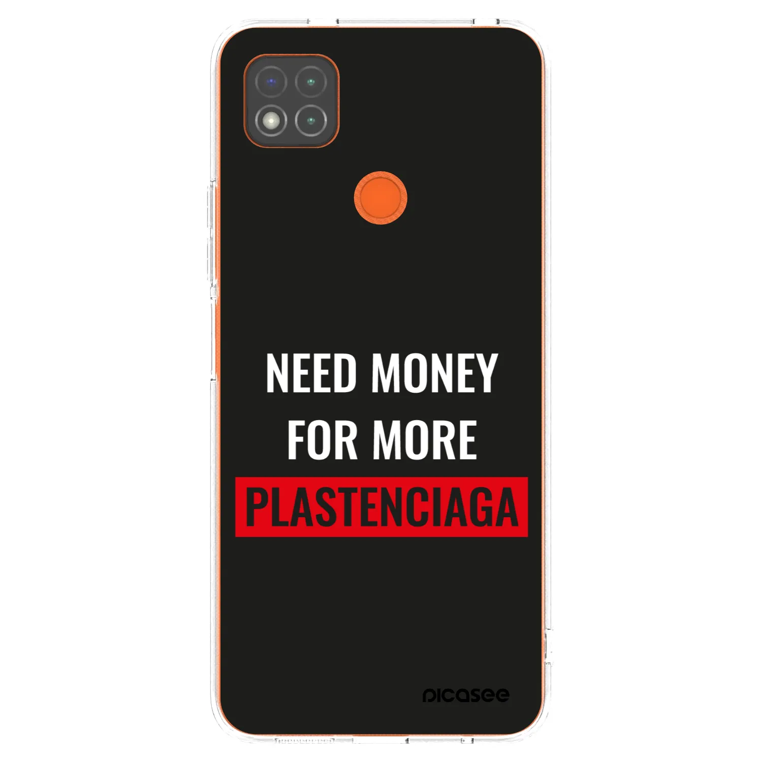 Picasee silikonska prozirna maskica za Xiaomi Redmi 9C - More PLASTENCIAGA