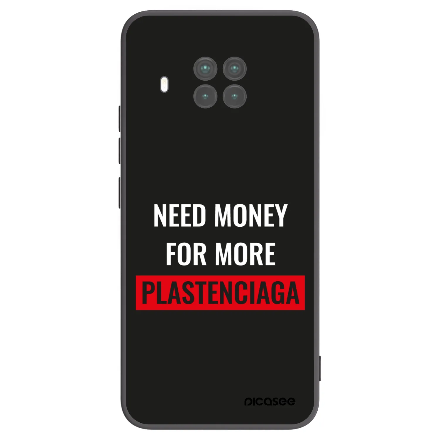 Picasee crna silikonska maskica za Xiaomi Mi 10T Lite - More PLASTENCIAGA